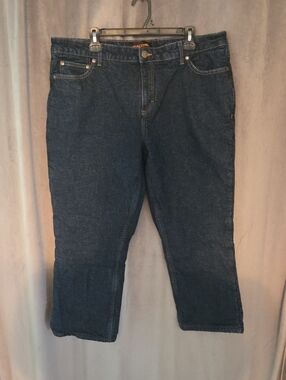 Realtree Size 38 Insulated/lined Men's Relaxed Dark Blue Jeans